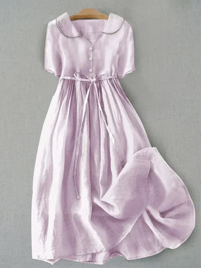 Isla - Elegant Comfort Mid Sleeve Dress