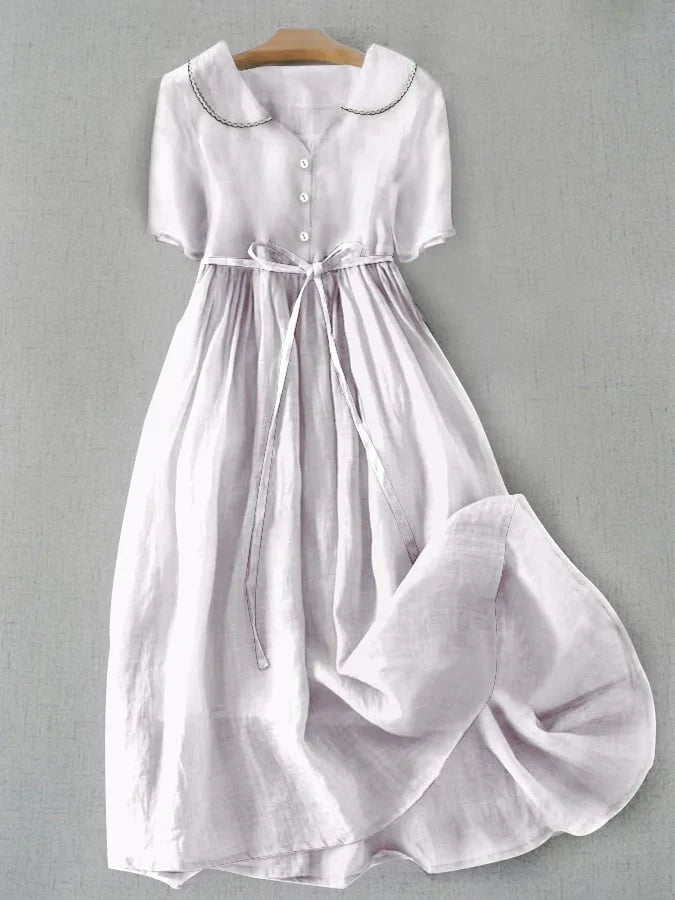 Isla - Elegant Comfort Mid Sleeve Dress